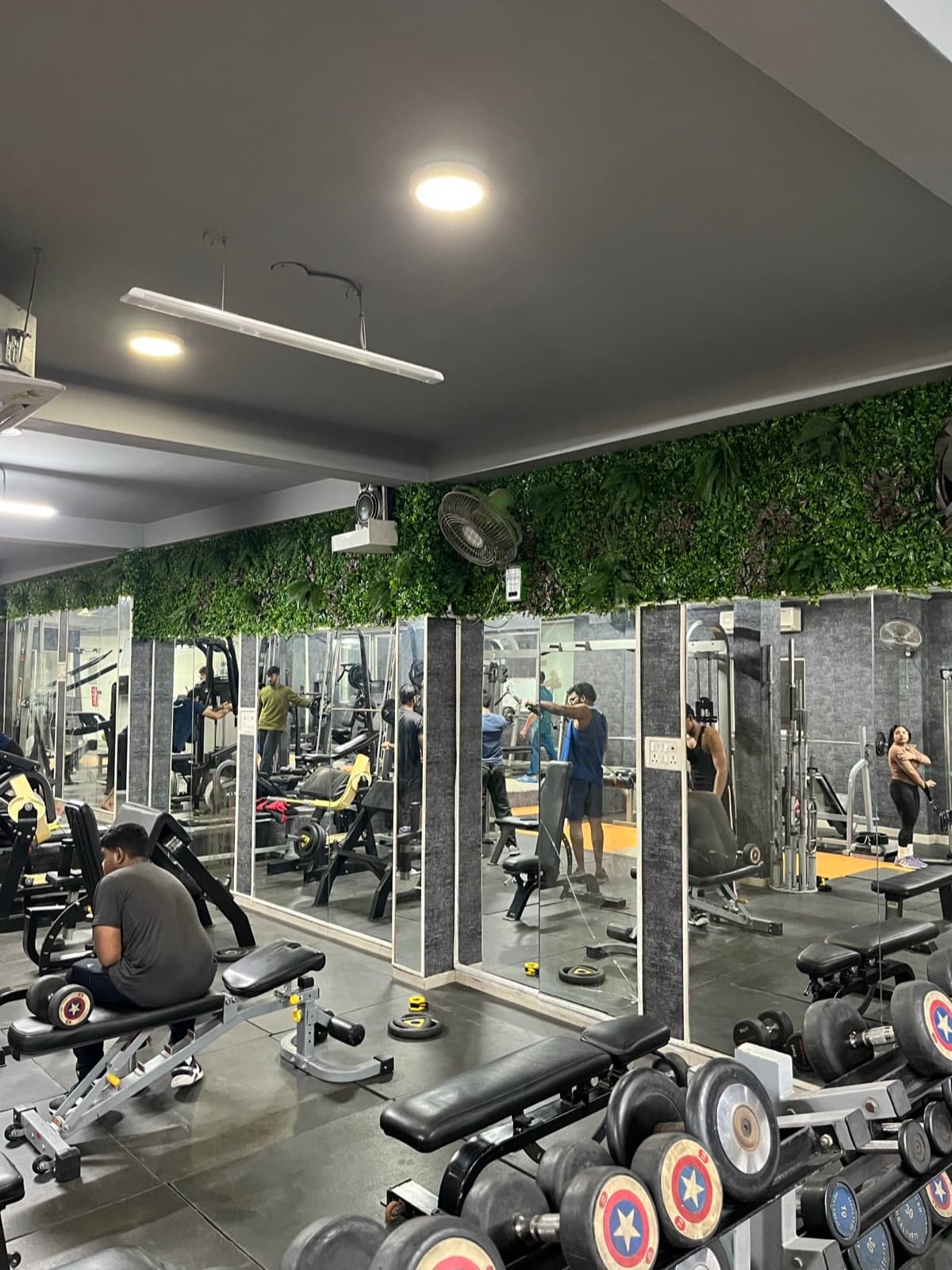 AIMFIT Mahadevapura gym floor