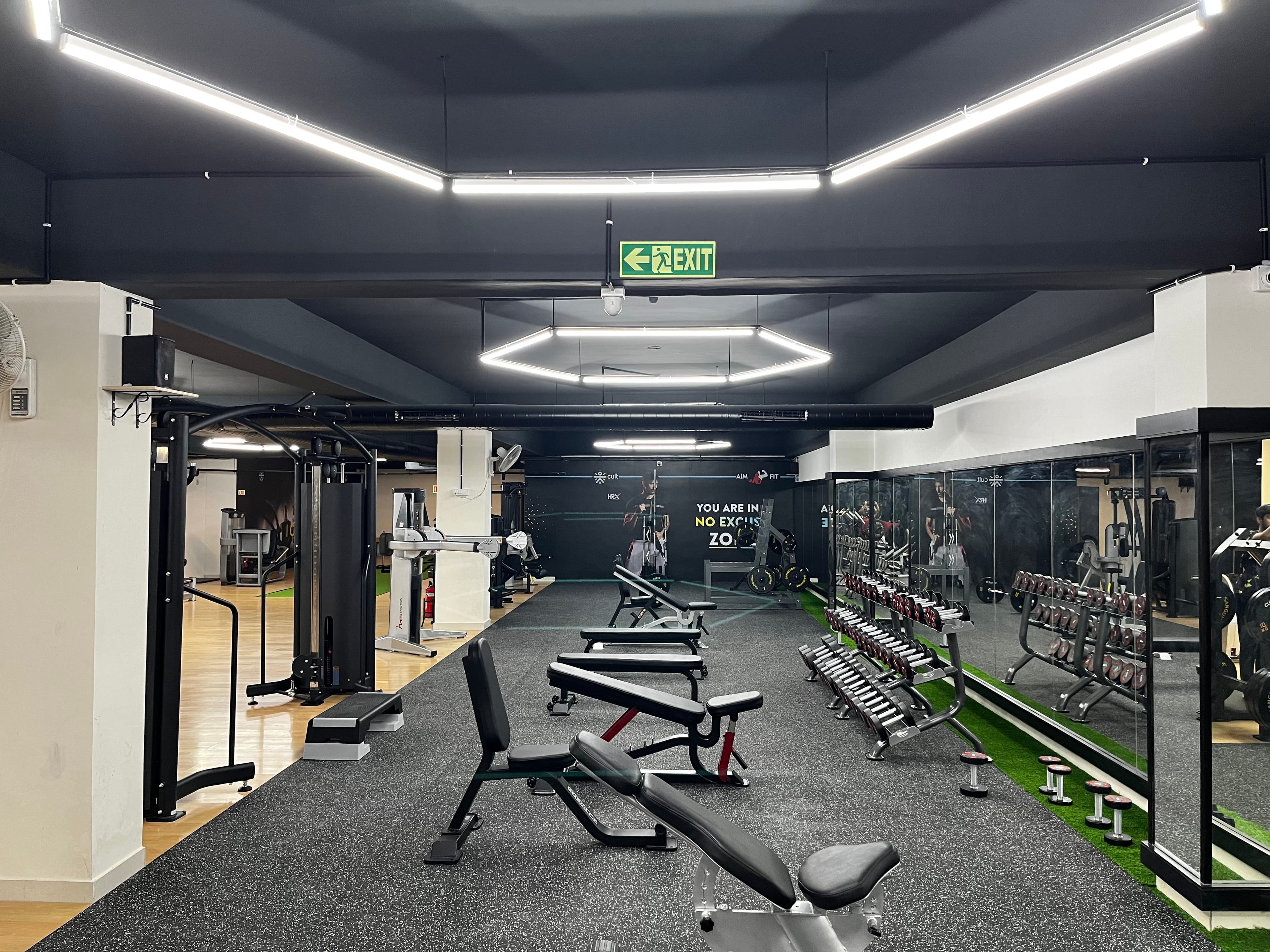 AIMFIT NRI Layout gym floor